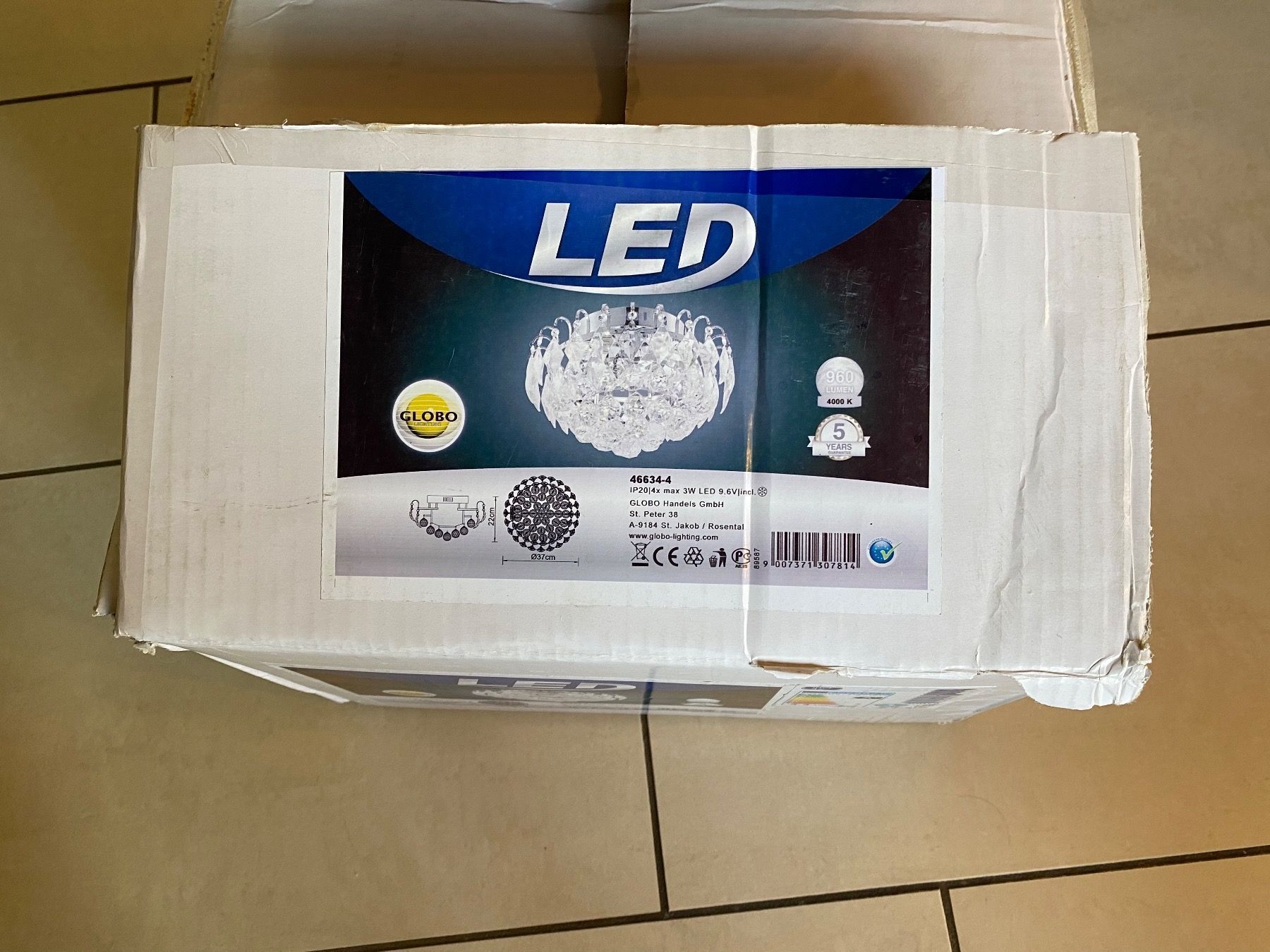 Kronleuchter & Deckenlampen: LED ceiling lightGlobo – Neu und originalverpackt aus Courgevaux von wurg1 1