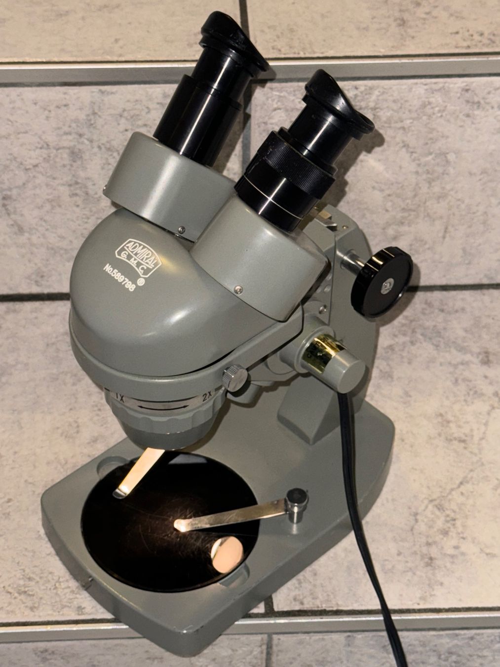 Microscopi: Älteres Admiral Stereomikroskop – Usato da Kaiseraugst venduto da Drasa 1