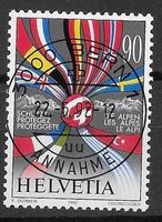 V0831 - Suisse - Autriche vollstempel