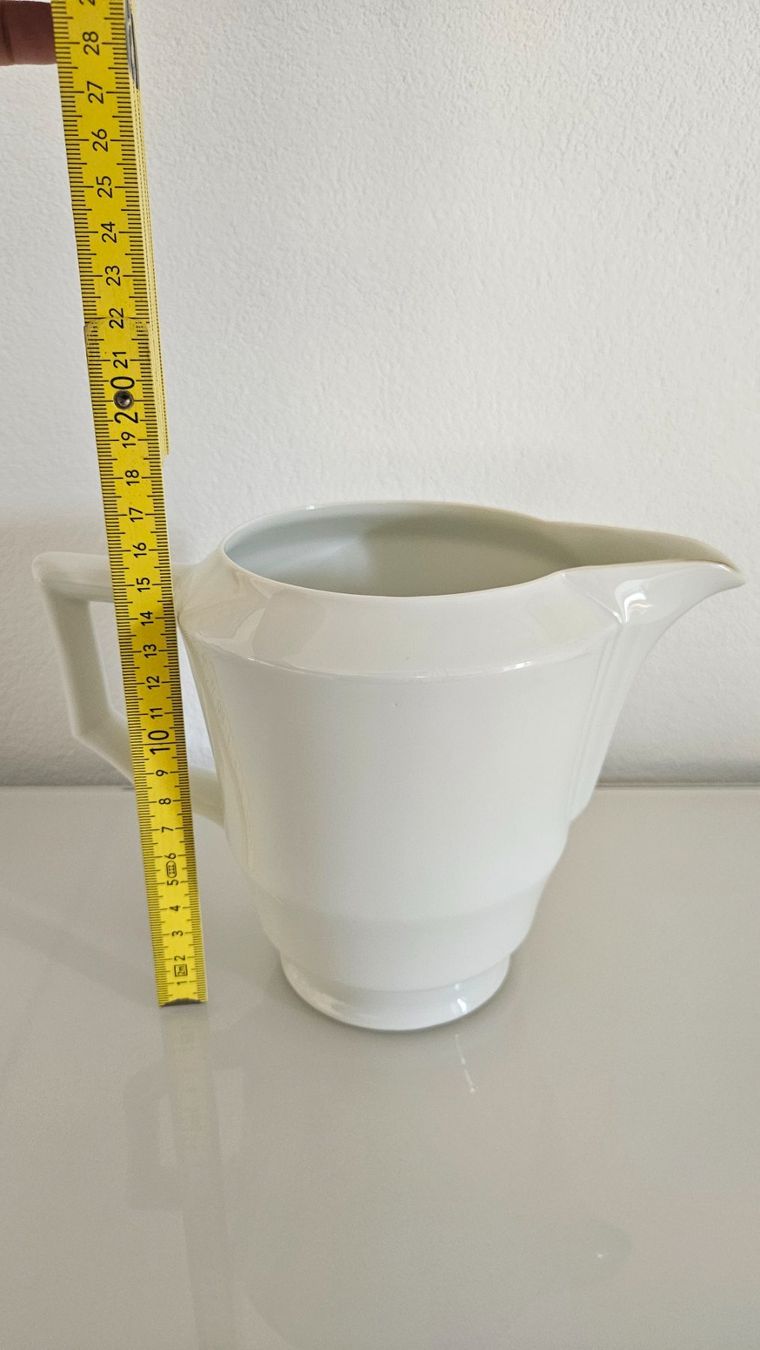 Caraffe: Brocca di ceramica bianca Langenthal – Usato da Melano venduto da H-Sara 1