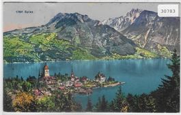 Spiez - Generalansicht - Litho