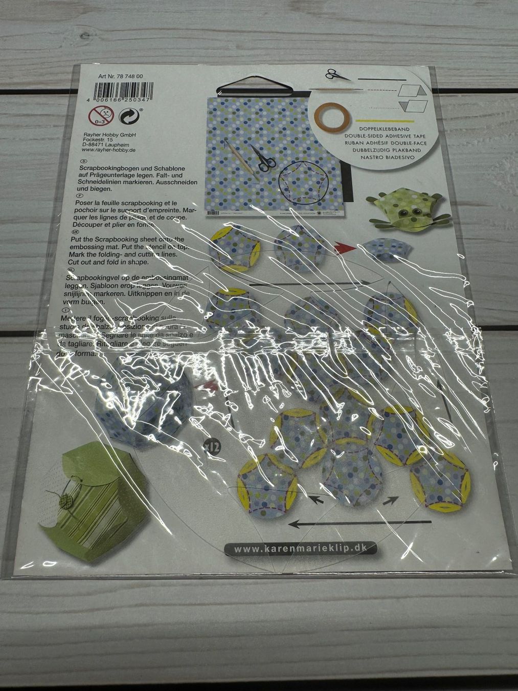 Pochoirs: Rayher Box Making System Schablone "Kleines Fünfeck" / H – Neuf (Voir description) à Neukirch (Egnach) par muolen 1