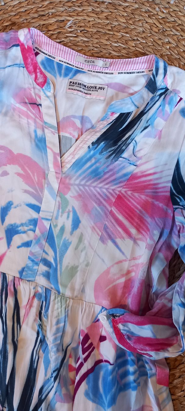 Kleider: Kleid CECE floral Grösse S neuwertig – Neu (gemäss Beschreibung) aus Rebstein von bestforyou 1