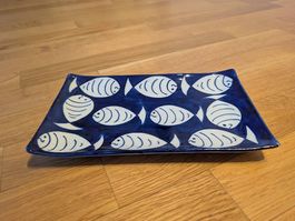 Sushi plate, ceramic