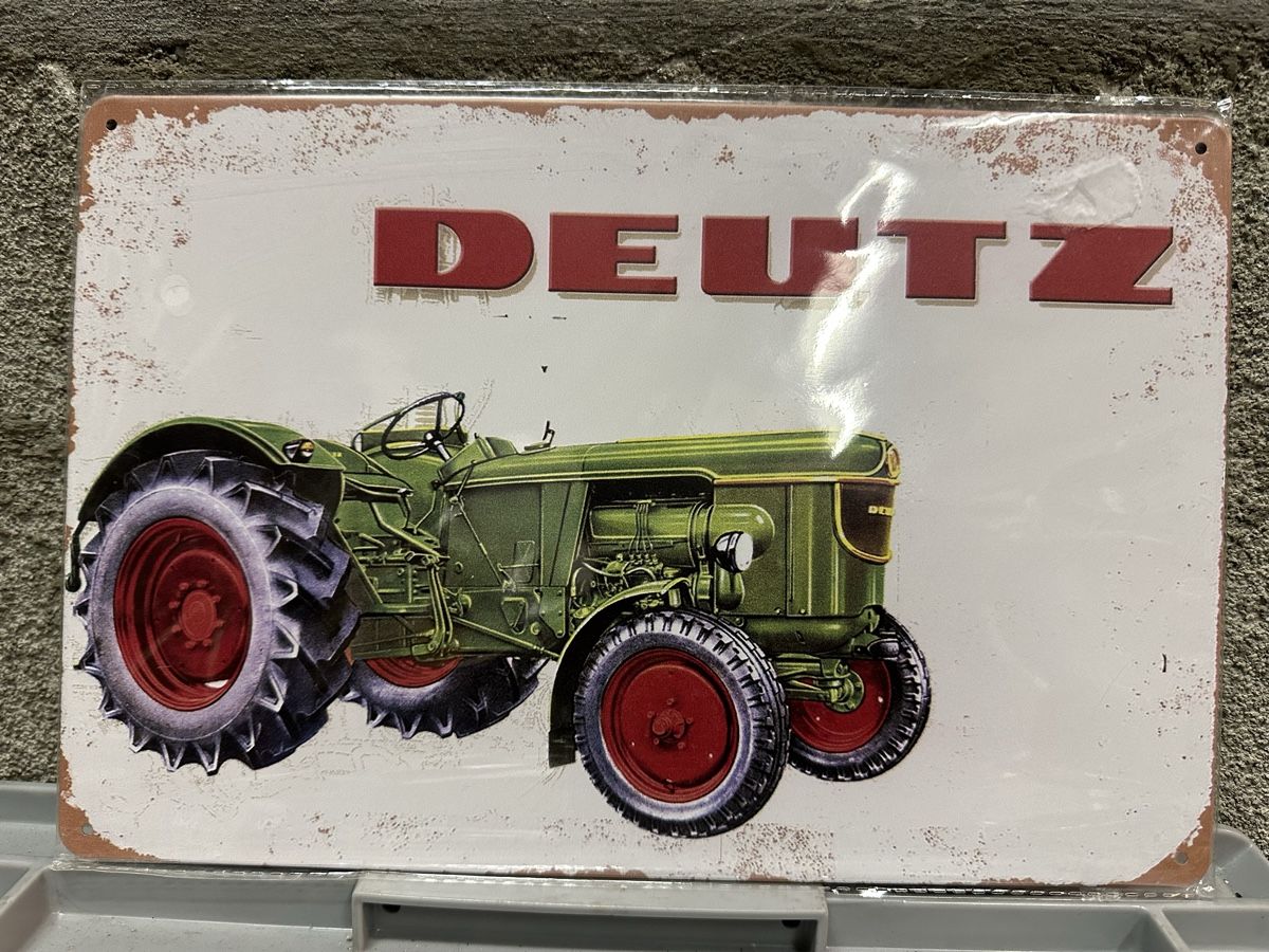 Insegne: Deutz Traktor Diesel Schlepper  – Nuovo (secondo la descrizione) da Reinach AG venduto da rares75