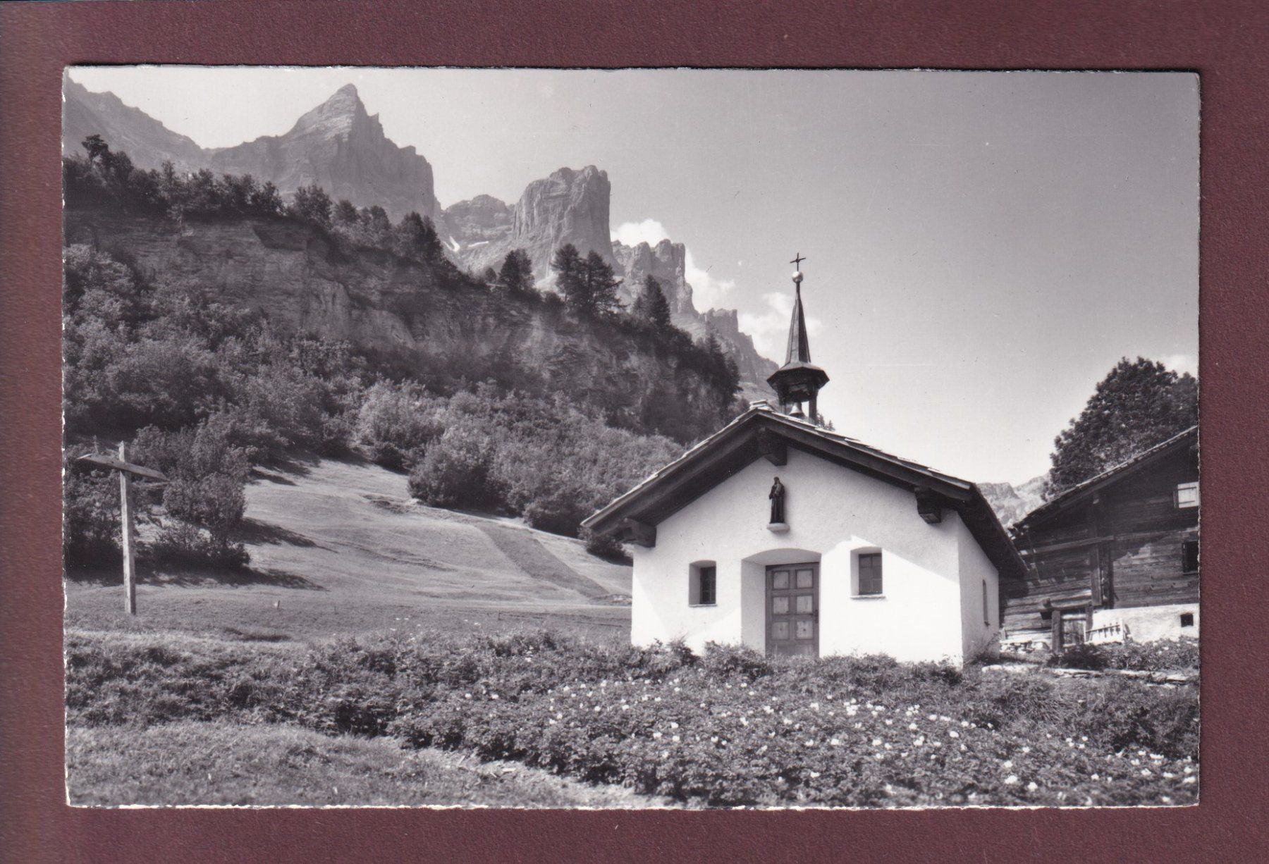 Cartoline postali: Bei Leukerbad - Kapelle BIRCHEN – Usato da Pully venduto da nicecards