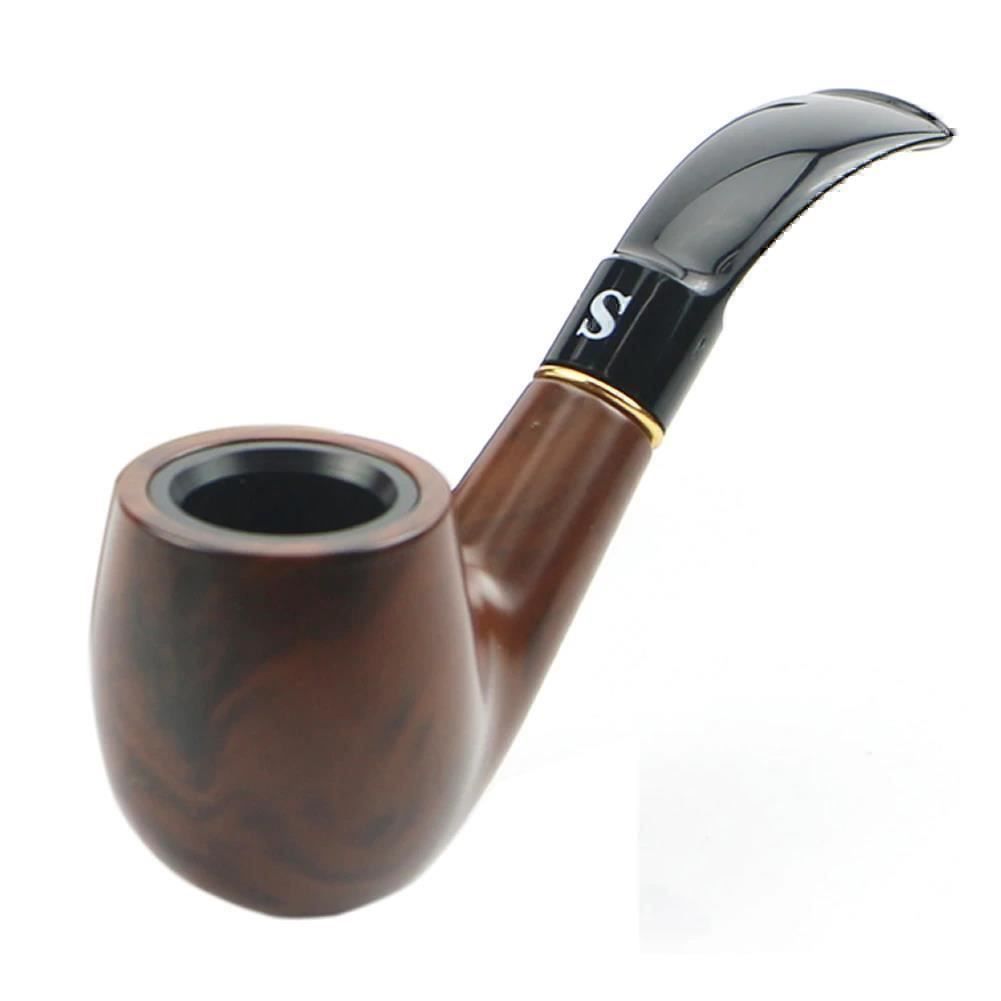 Pipe & Accessori: Handgefertigte Rauchpfeife aus Ebenholz – Nuovo e nell'imballaggio originale da Gurmels venduto da Swisspod