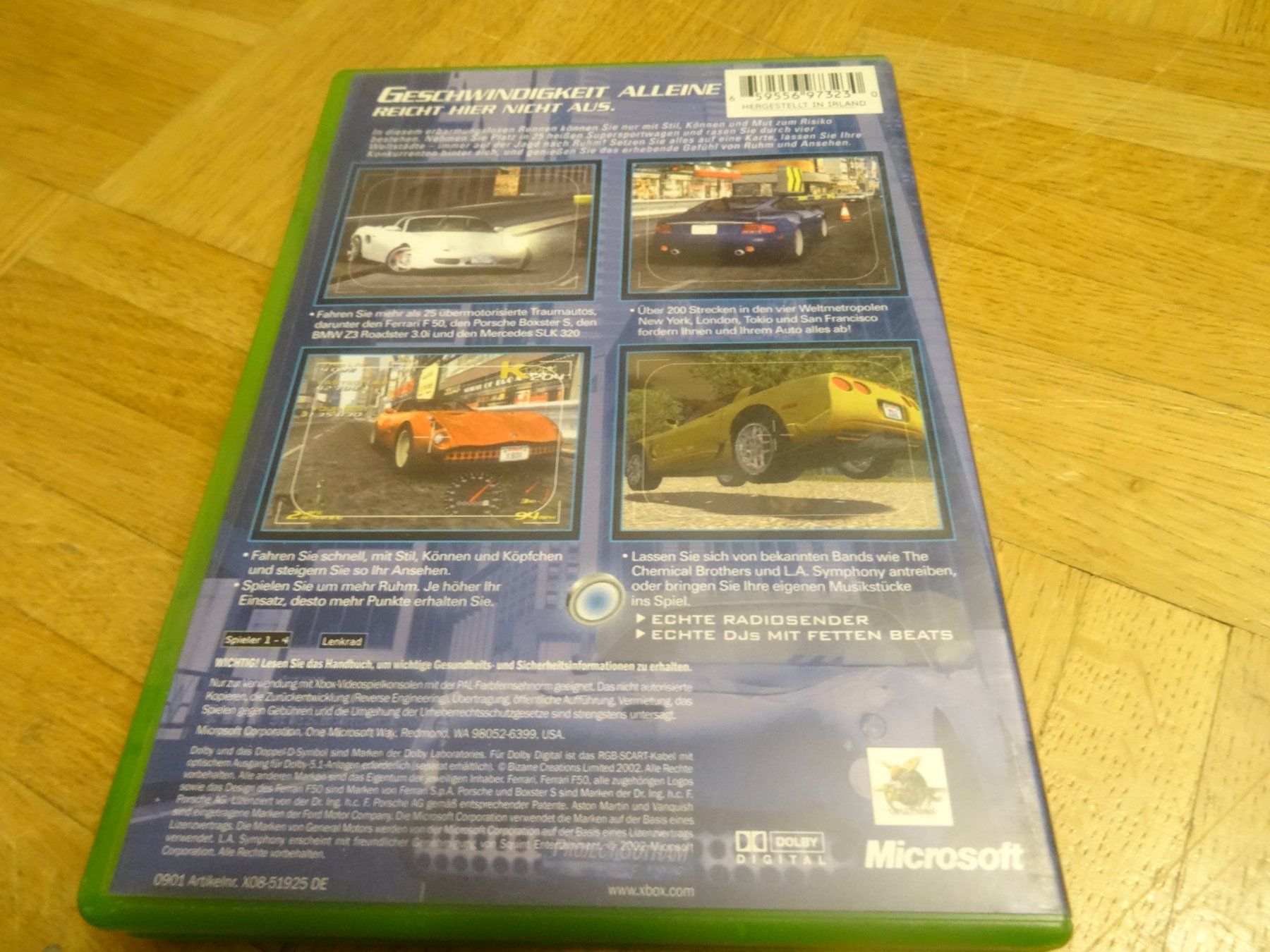 Microsoft Spiele: Project Gotham Racing XBOX CLASSIC – Gebraucht aus Olten von Disc-Ausverkauf 2
