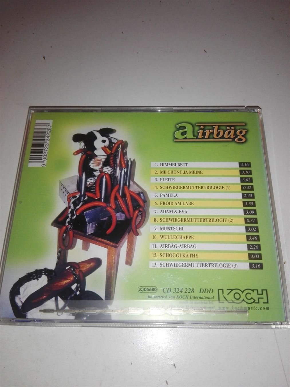 CD: Airbäg - dumm gange                                  © '1998 – Usato da St.Gallen venduto da elk2023 4