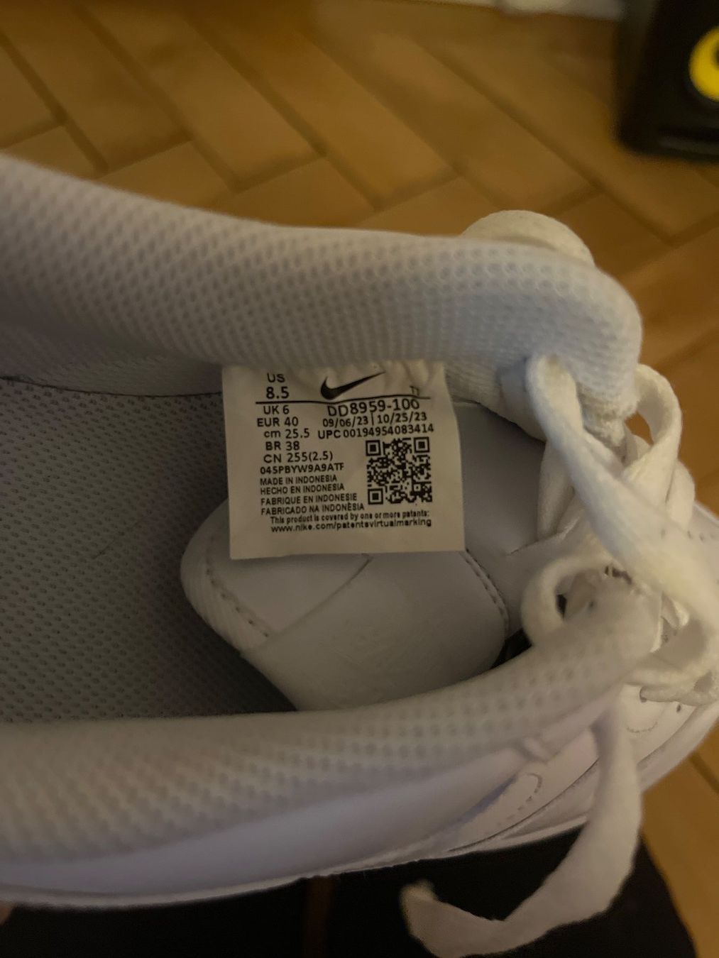 Nike Scarpe da uomo: Nike Air Force 1 Weiss – Usato da Zürich venduto da ligr 3