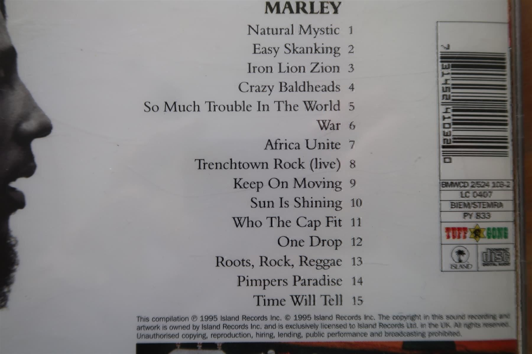 CDs: BOB MARLEY - NATURAL MYSTIC - CD – Gebraucht aus Basel von Patiscat 2