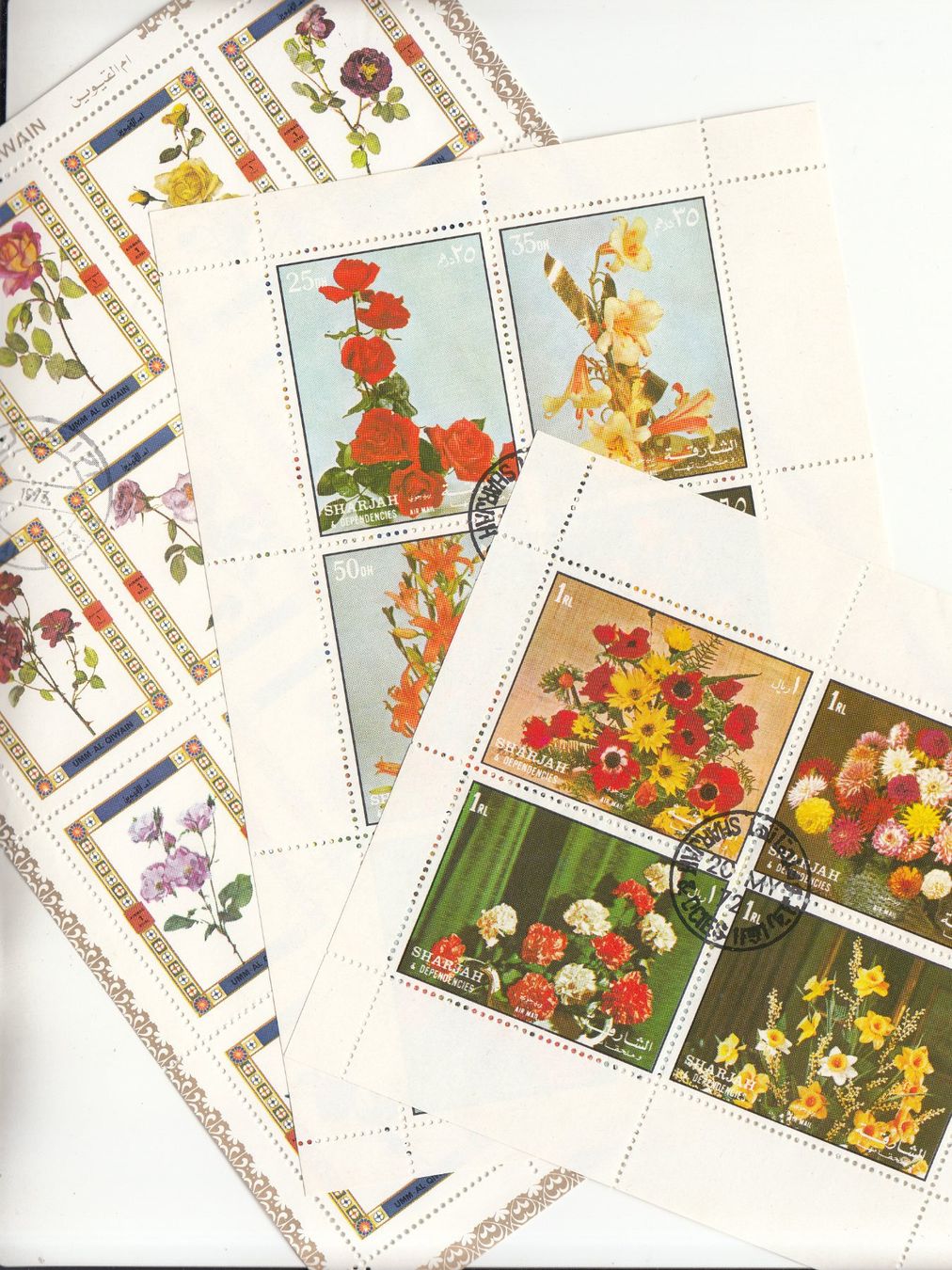 Tutti i francobolli: Motiv Blumen, 3 Bögli – Usato da Bürglen TG venduto da StampGraf