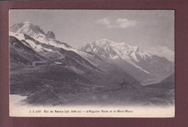 COL DE BALME - Aiguille Verte  - Mont Blanc