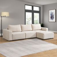 Modulares Schlafsofa VERA L - 295x168cm Beige