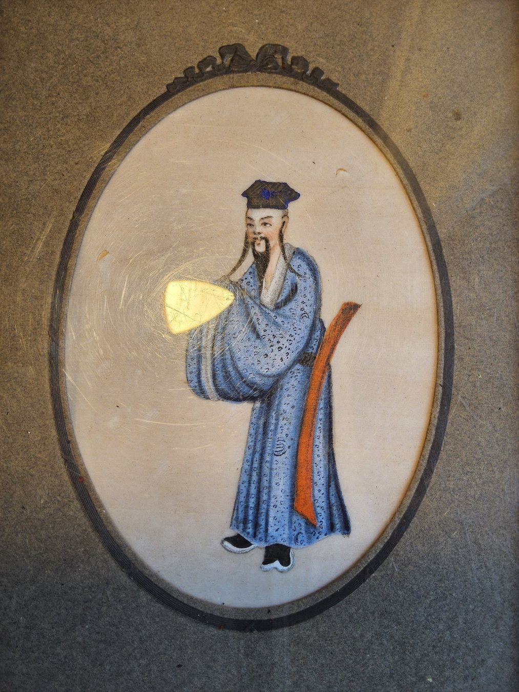 Poster & Bilder: Antike Malerei auf Reispapier, China, ca 1880 oder früher – Gebraucht aus Zürich von sanwit 2