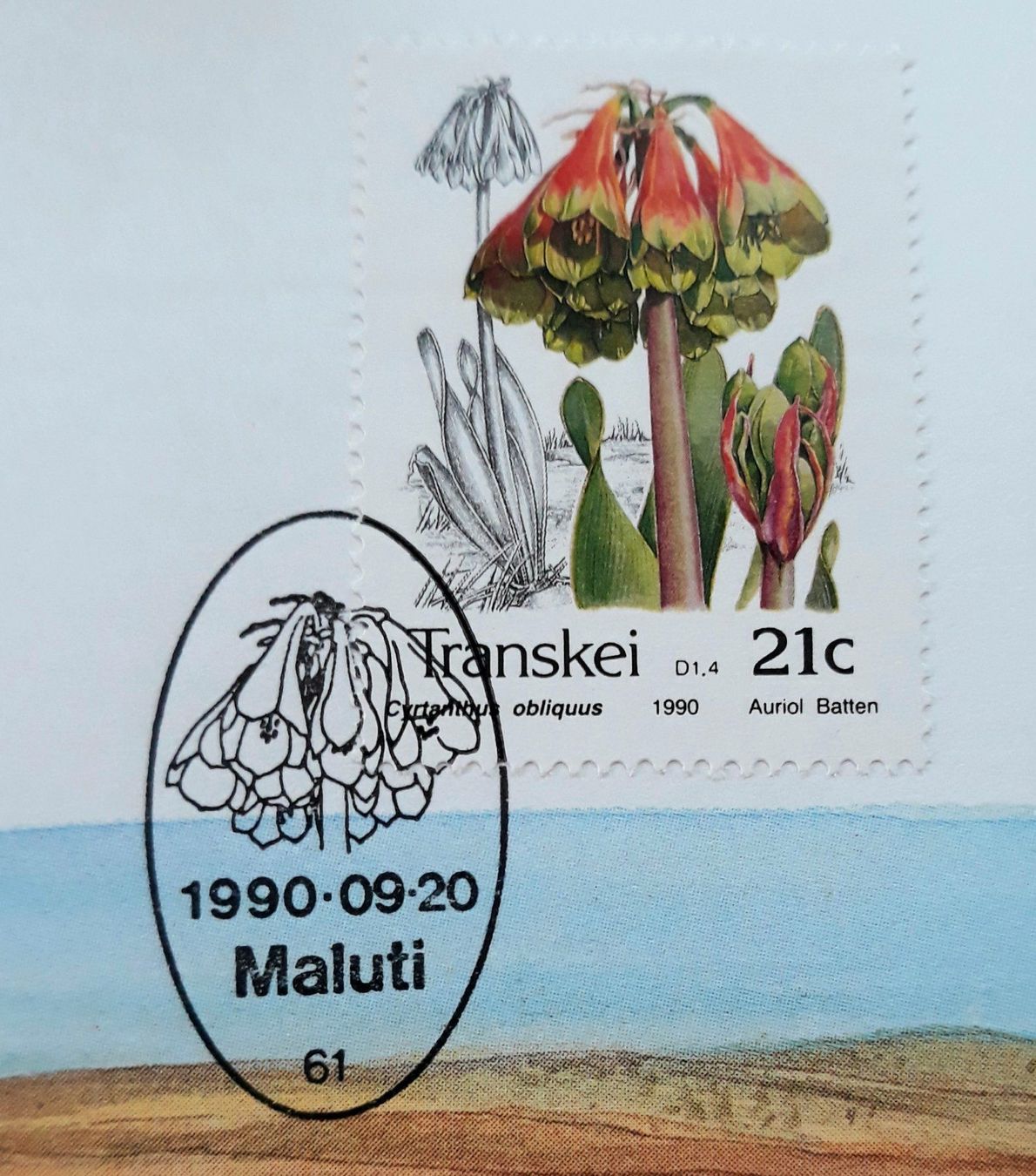 Tutti le monete: Münzbrief Transkei 1990 – Usato da Niederuzwil venduto da lubimaja 4