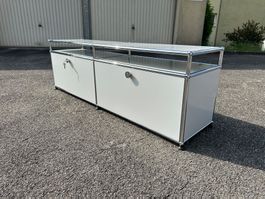 USM Lowboard 2x1 Lichtgrau, Top Zustand