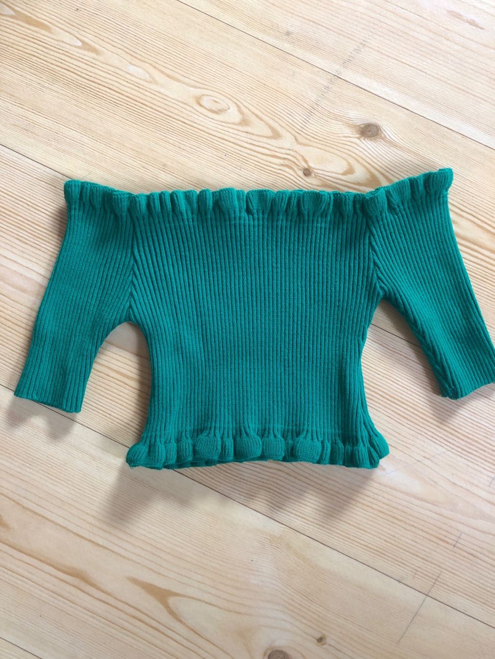Top: Crop top vert – Usato da Bulle venduto da sop_ct6x 2