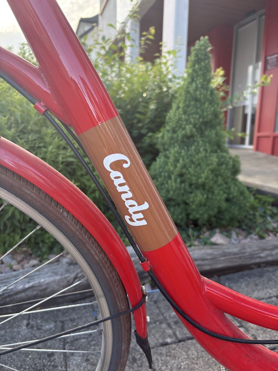 Candy Biciclette: Rotes Candy Velo, Damenfahrrad – Usato da Luzern venduto da paintbrush 3