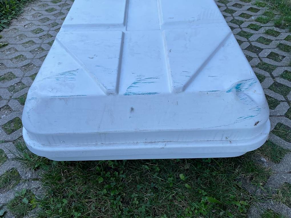 Box da tetto: Thule Top Box 190 Dachbox weiss – Usato da Bolligen venduto da gas_5c6b 4
