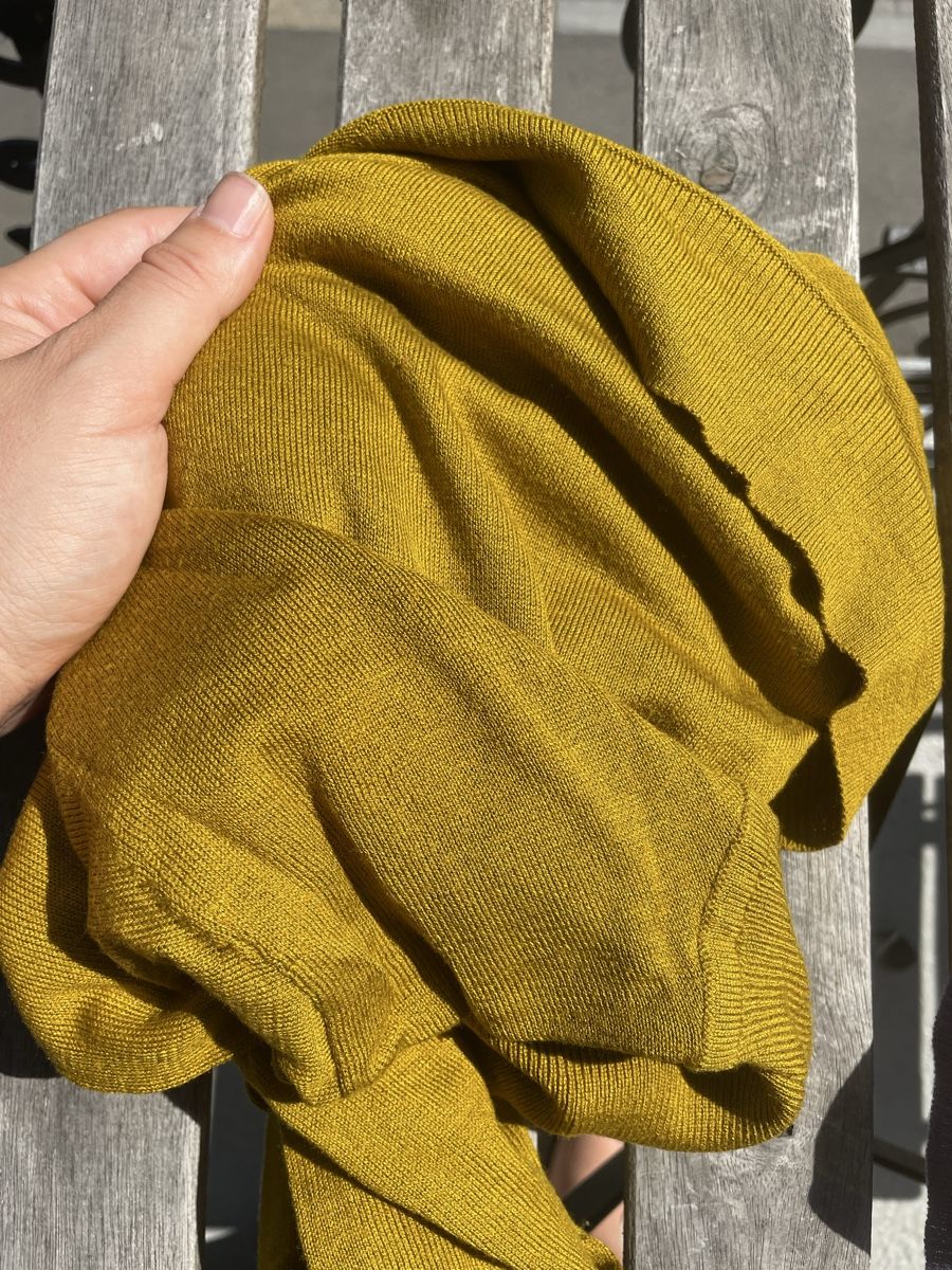 Zara Maglioni & Felpe: Wunderschöner leichter Pullover in Senfgelb, Grösse S – Nuovo (secondo la descrizione) da Zürich venduto da Carlajimena 5