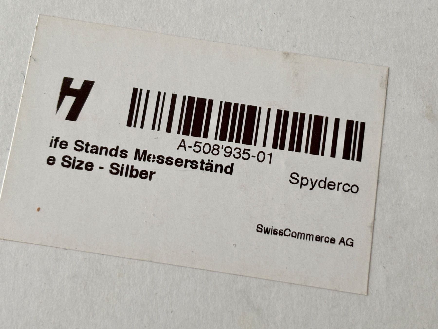 Spyderco Taschenmesser: Spyderco Acryl Messerständer, gross – Gebraucht aus Frauenkappelen von Doc_Snyder 5