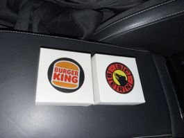 2x Eishockey Puck SC Bern Burger King