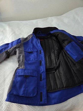 Veste moto avec doublure