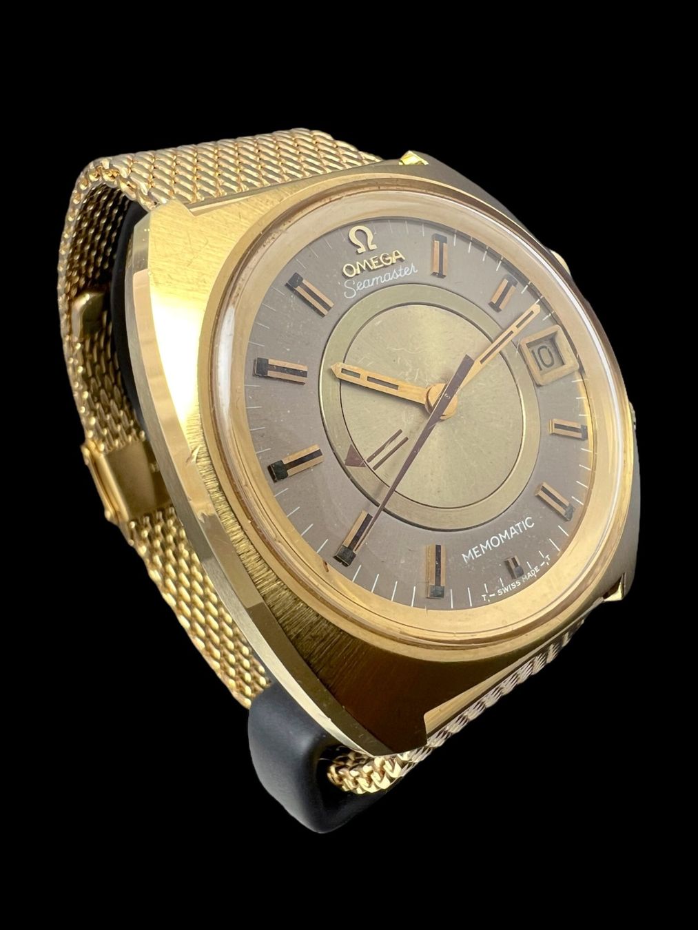 Omega Orologi: Omega Seamaster Memomatic Automatic 40mm 1971 *U635 – Usato da Zürich venduto da GalerieInauen 3