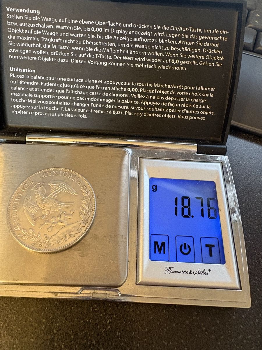 Tutti le monete: Republica Mexicana Silber Munze  – Usato da Murten venduto da Tzaugg 5