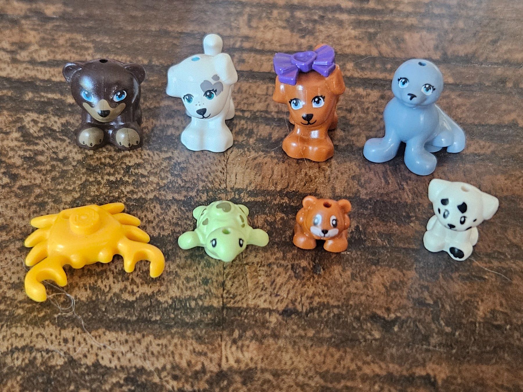 Lego Baukästen: lego  figurines  lot de 8 animaux – Gebraucht aus Confignon von Ecrofigs