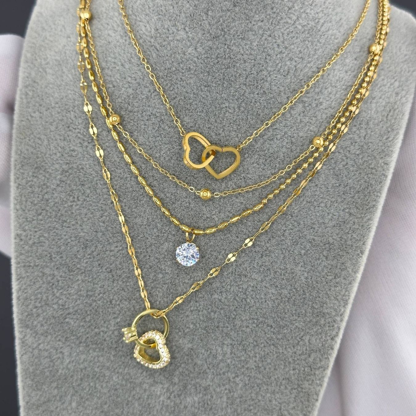 Catenine: Kette, waterproof, tarnishfree hypoallergenic 87729 – Nuovo e nell'imballaggio originale da Pontresina venduto da Sallinosbijoux 2