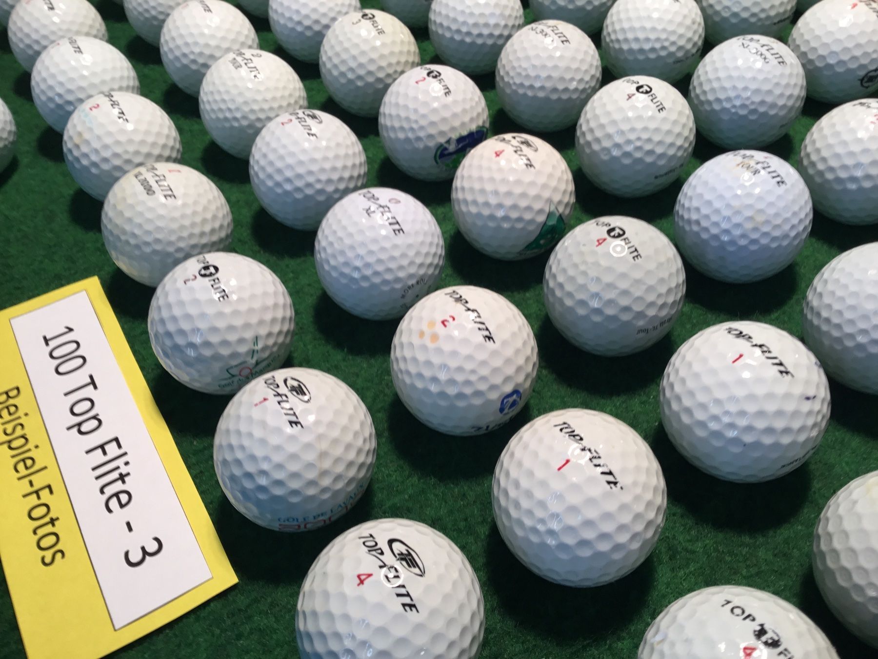 Palloni: 100 Golfbälle Top Flite (mittel) – Usato da Bergdietikon venduto da shimano4 2