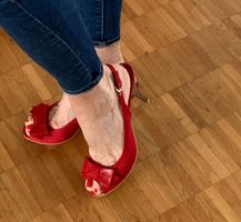 Replay Sandalen Sandaletten Pumps Highheels Damen Schuhe ROT