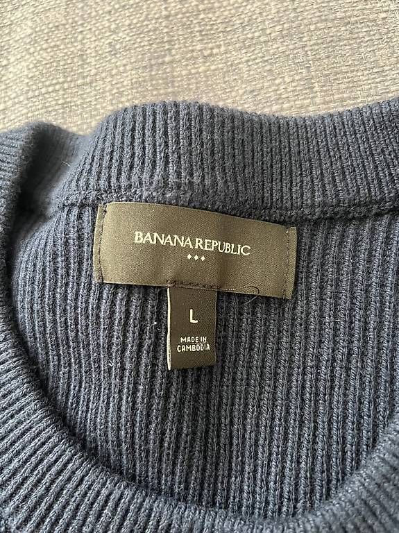 Maglioni & Felpe: Banana Republic Strickpullover Herren Dunkelblau L – Usato da Lufingen venduto da luc_g6rv 2