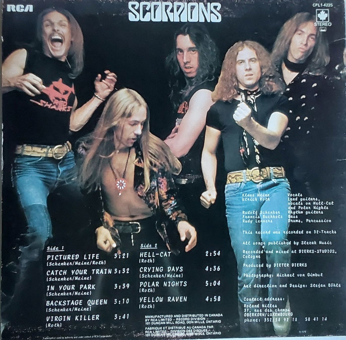 Dischi in vinile: Vinyl LP - Scorpions - Virgin Killer - Canada 1976 – Usato da Villeret venduto da Fil11 1