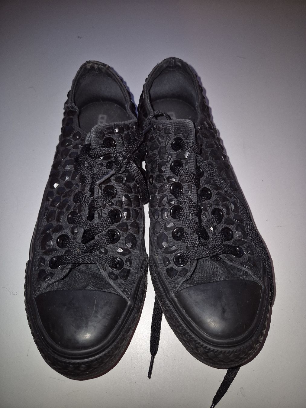 Damenschuhe: Converse All Stars Gr.37.5 Schwarz – Gebraucht aus Wettingen von Fjona