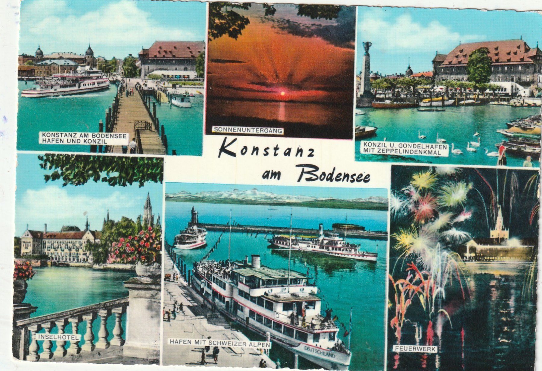 Cartoline postali: Konstanz  MBK – Usato da Lumbrein venduto da made02