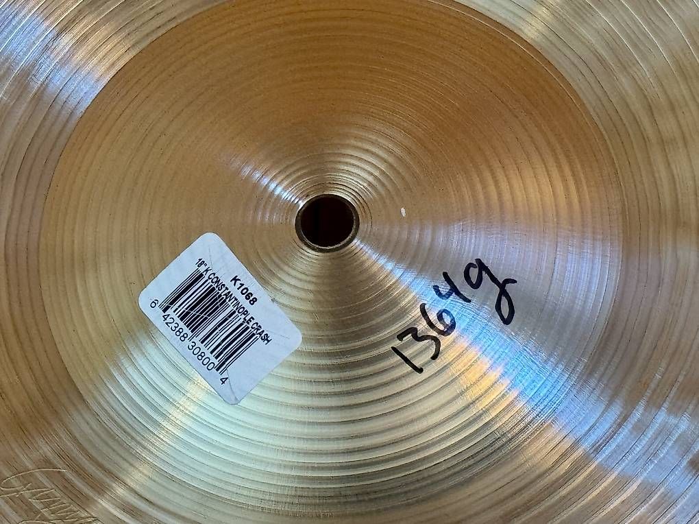 Zildjian Strumenti musicali: Zildjian 18" K Constantinople Crash – Usato da Balgach venduto da Kraxlifant 4
