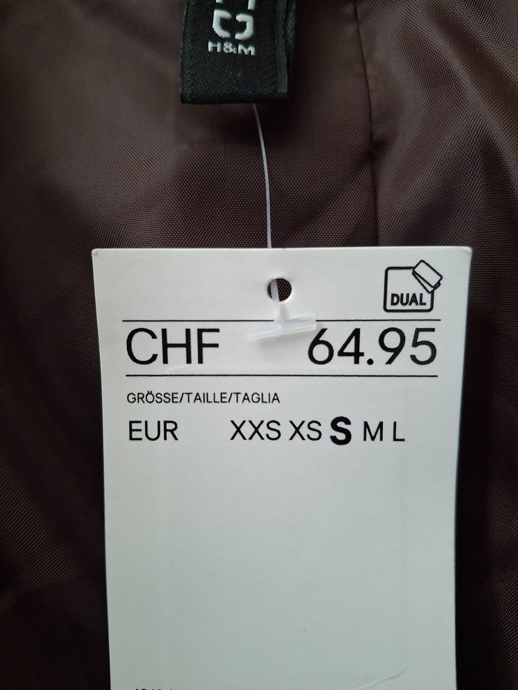 H&M Giacche: Kunstfelljacke Divided braun  Grösse S – Nuovo (secondo la descrizione) da Widnau venduto da Ms_Lefthand 3