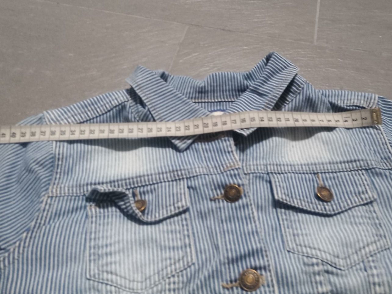 Giacche: Jeansjacke gestreift – Usato da Adliswil venduto da ssc_z8q6 5