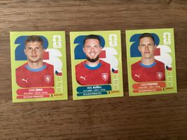 Panini FIFA World Cup 2026 Stickers 3er Set CZE