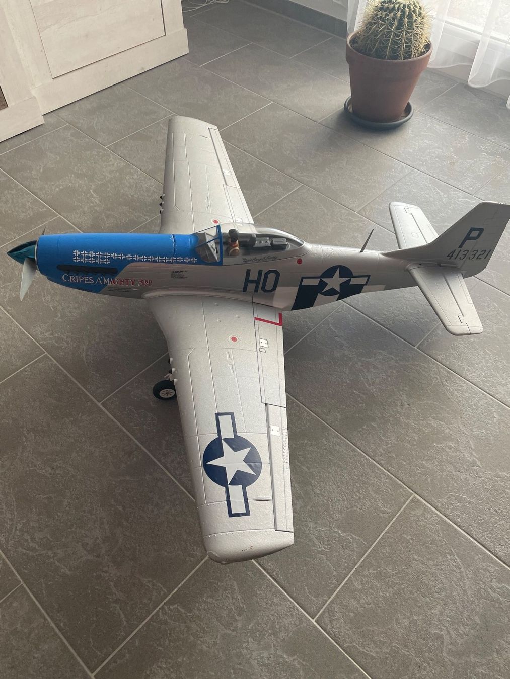 E-Flite RC Modellbau: E Flite P51 Mustang 1,2m – Gebraucht aus Brunegg von dav_vhz9
