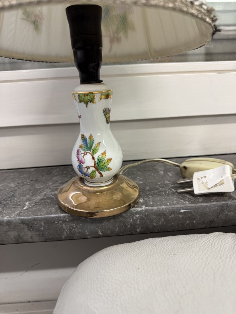 Lampade: Herend Lampe Viktoria, sehr alt – Usato da Basel venduto da sch_9g6x 2