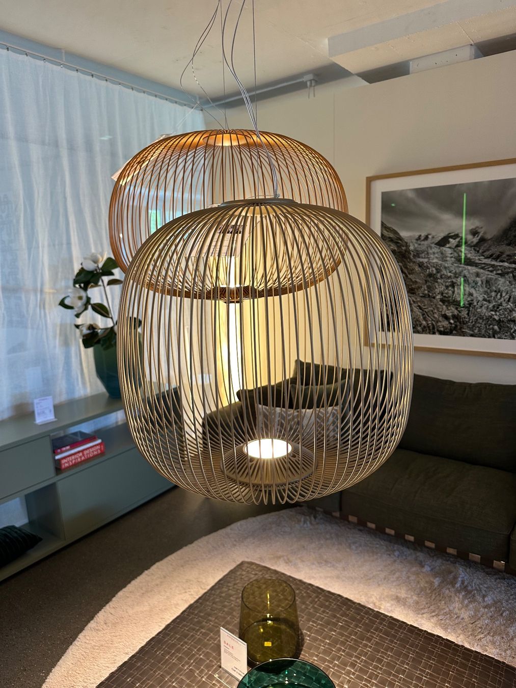 Lampade: FOSCARINI Hängeleuchte Spokes 2 – Nuovo (secondo la descrizione) da Kriens venduto da AmreinWohnen