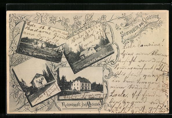 Cartes postales: Le Locle, Les Queues, Restaurant de Queu – D'occasion à Berlin par bartko-reher