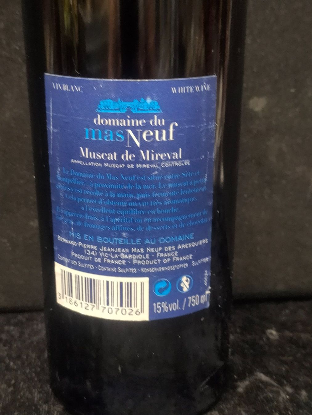 Wein: DOMAINE DU MAS NEUF 2005 – Neu (gemäss Beschreibung) aus Genève von Leboucheoreilles 4