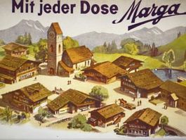 Vintage Sehr Seltene 17 Tlg. MARGA Häuser Sammlung