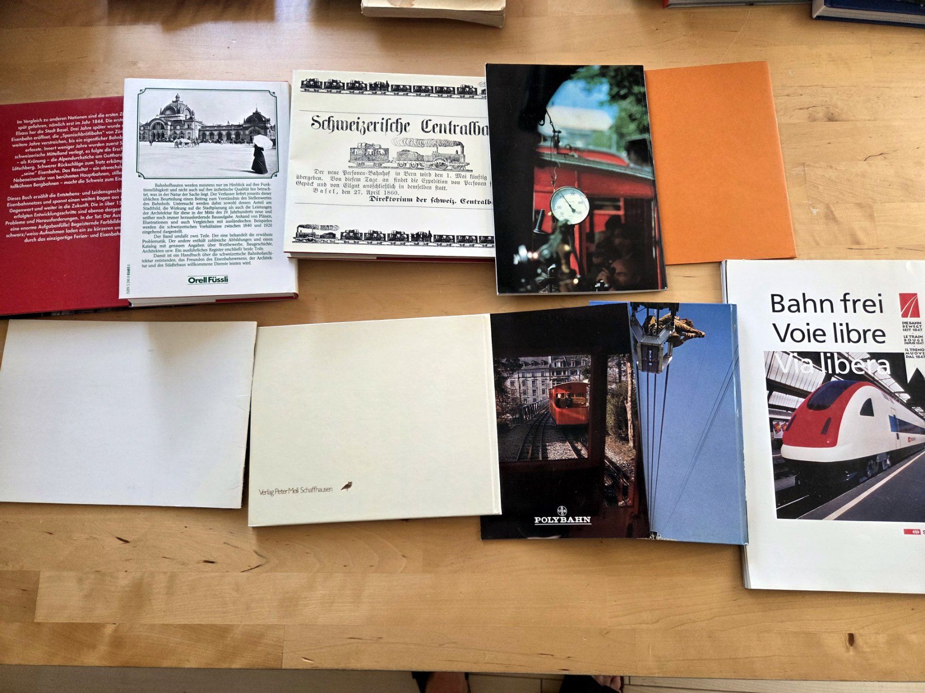 Libri: 10 Bücher über die Schweizer Eisenbahn – Usato da Birrwil venduto da dirtyoldtown 1