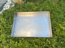 Rostfreie Wanne aus Chromnickel-Stahl
